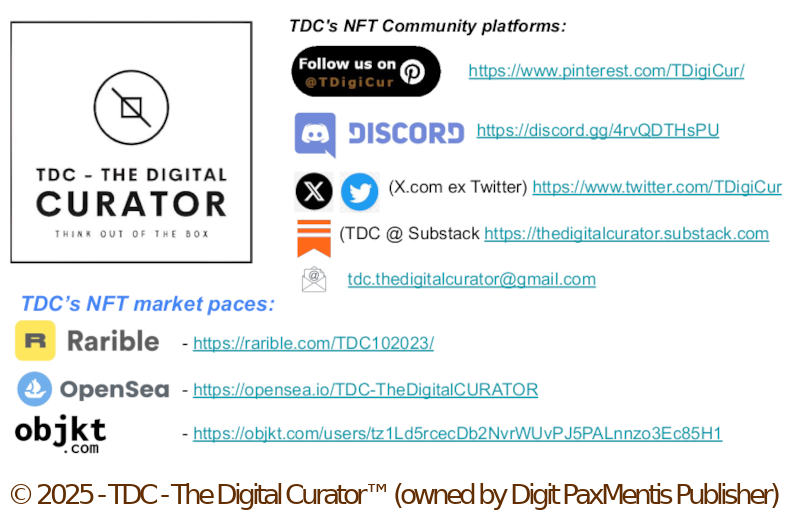 TDC's NFT Community Platforms and NFT Market Places.